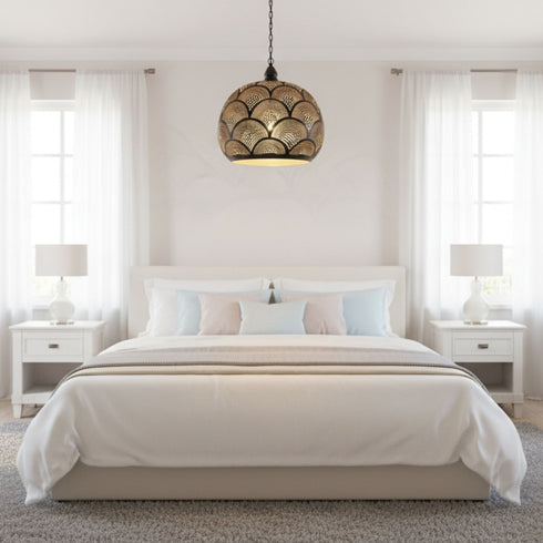 Handmade Brass Hanging Lamp - New Home Decor Lighting  (pl-1093)